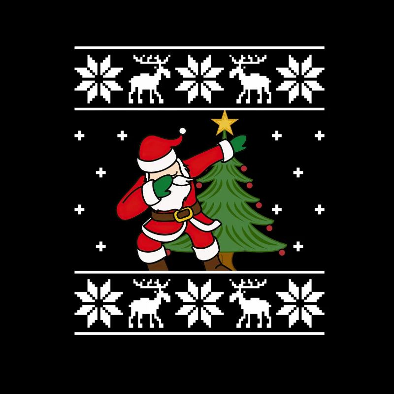 Weihnachten Santa Dabbing Weihnachtsmann Dab
