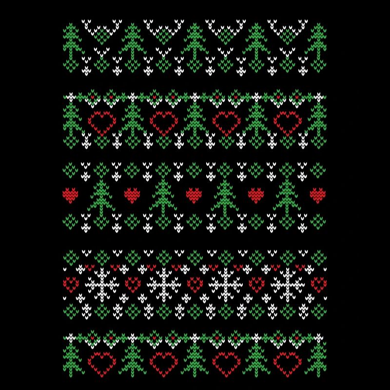 Ornament Pullover hässlicher Pullover