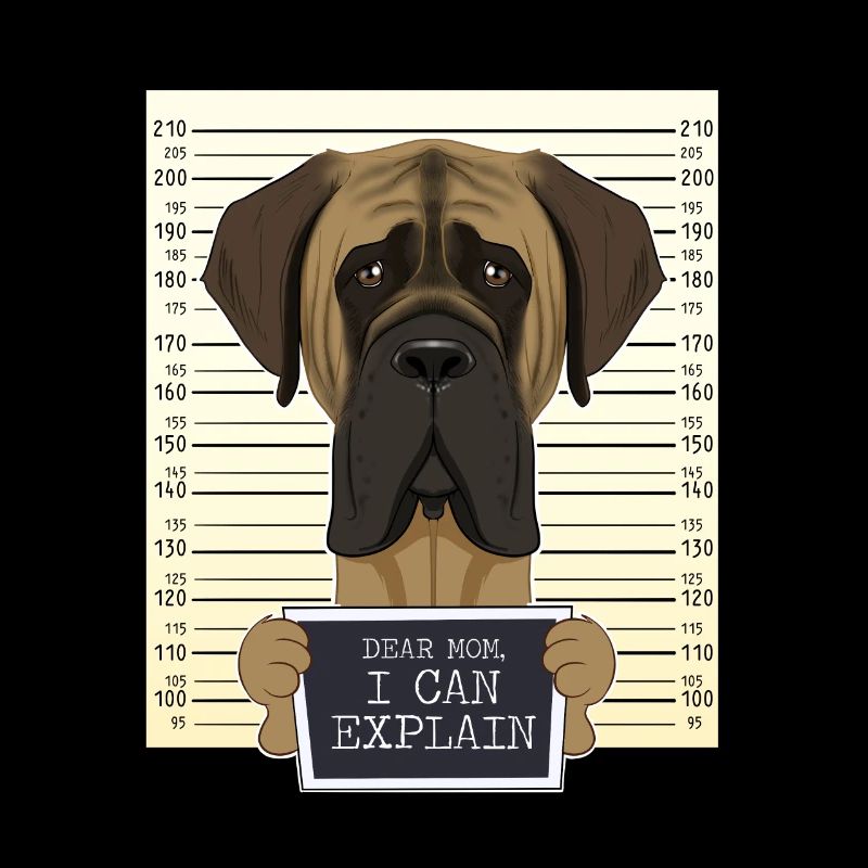 Dear Mom I Can Explain I Mastiff Mom I Mastiff
