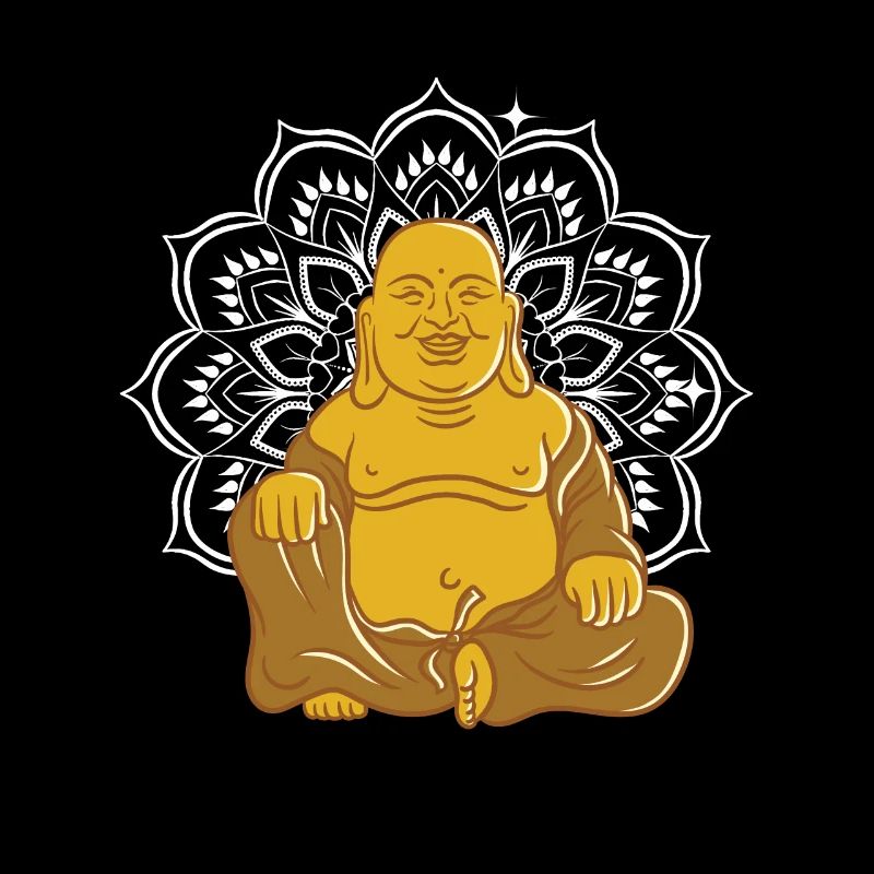 Meditating Buddha Mandala Buddhist