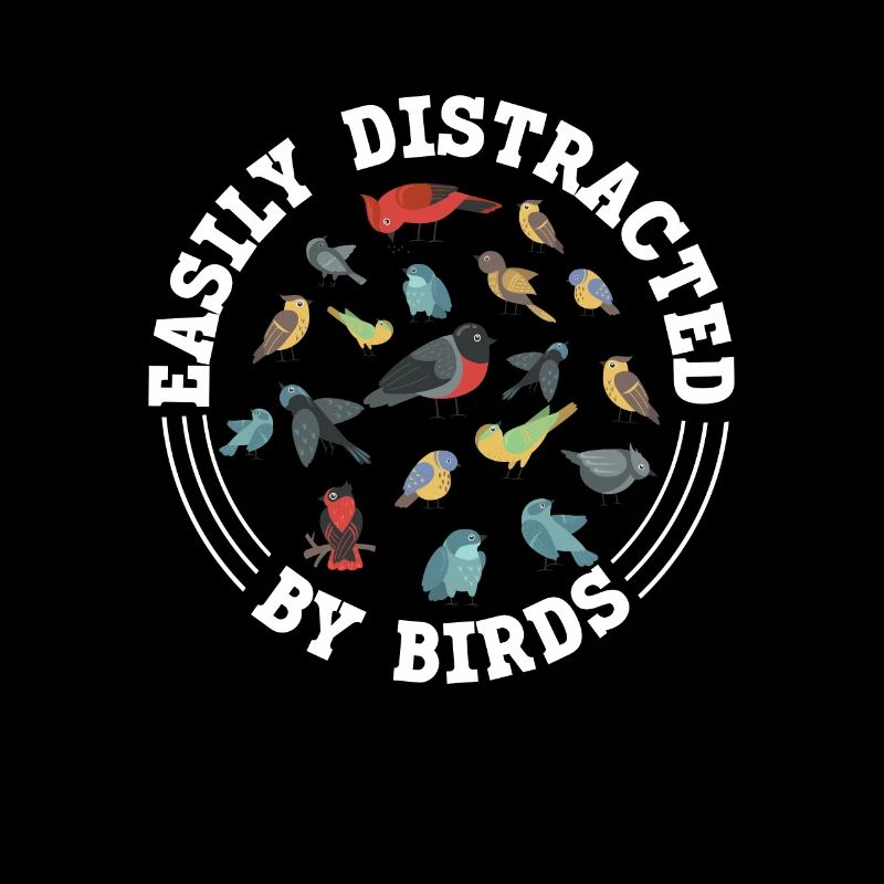 Facilement distrait par les oiseaux | Observation des oiseaux