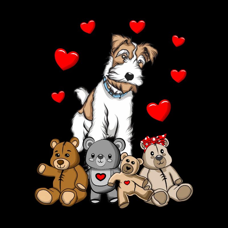 Drahthaar Foxterrier Glatthaar Foxterrier