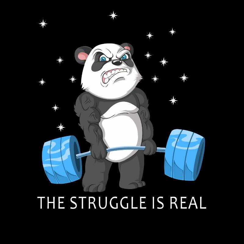 der Kampf ist echter Panda