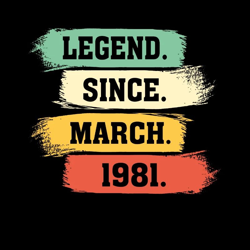 Legend Since March 1981