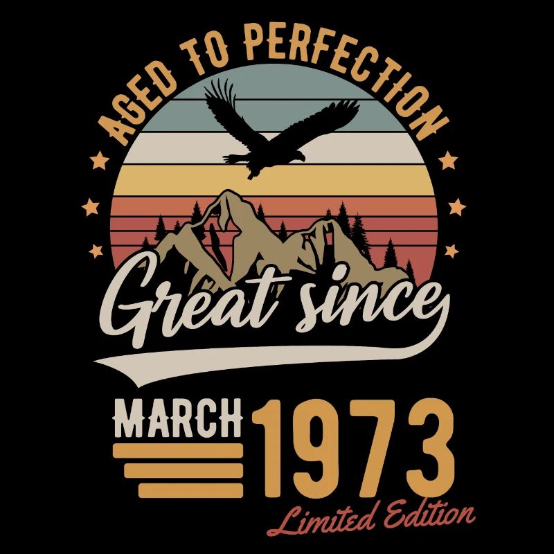 Mars 1973 Édition limitée Anniversaire