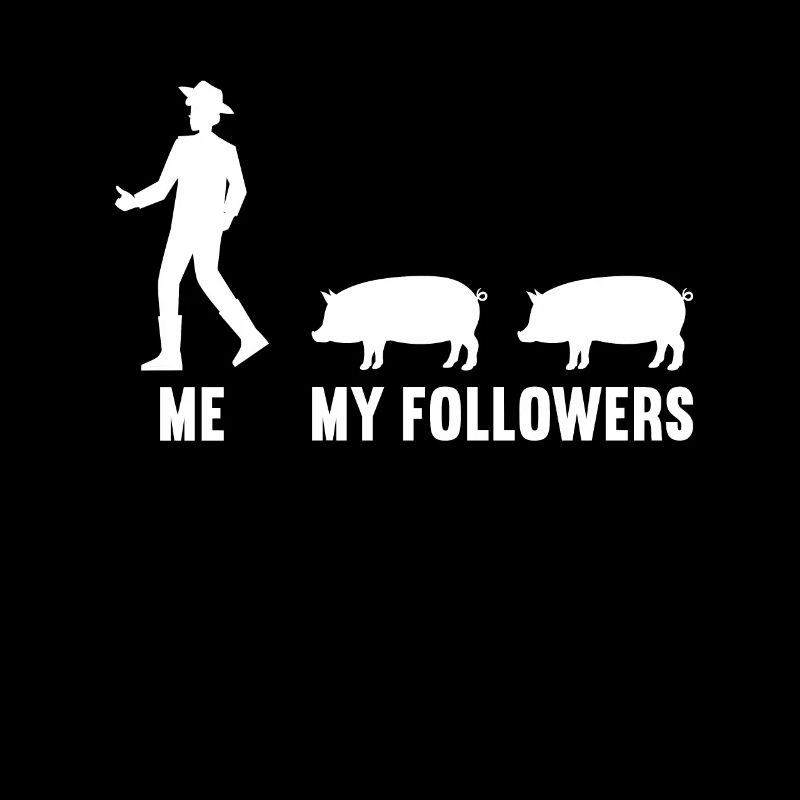 Moi et mes disciples éleveurs de cochons cochons