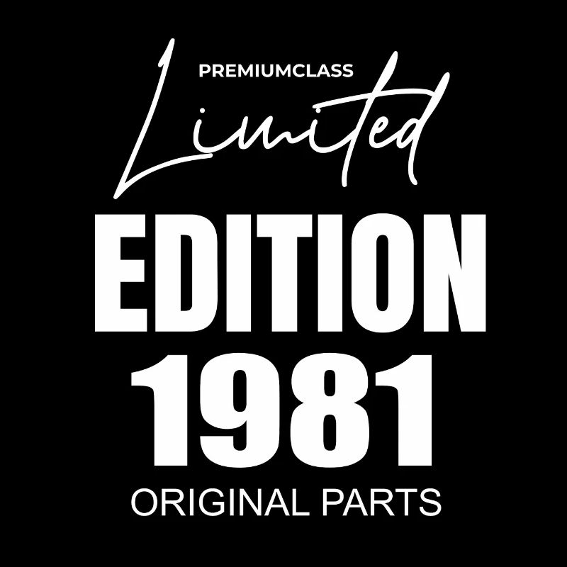 Édition limitée 1981