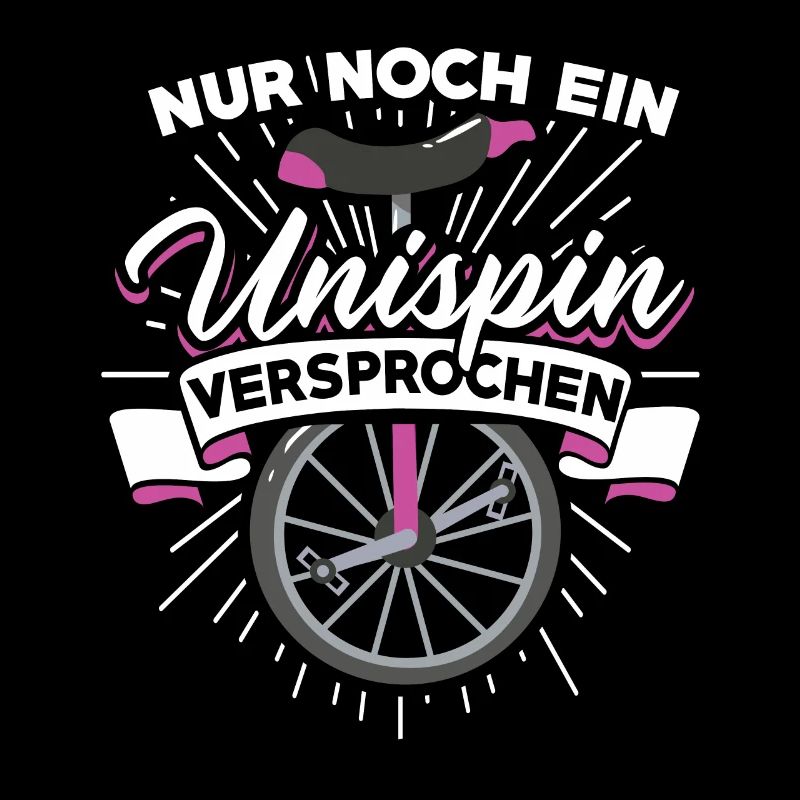 Nur noch ein Unispin versprochen Hochrad Einrad