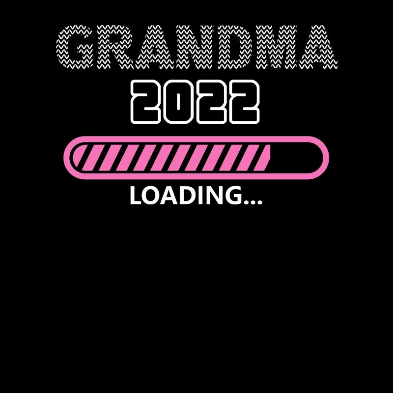 Oma 2022 Loading, zukünftige Großmutter