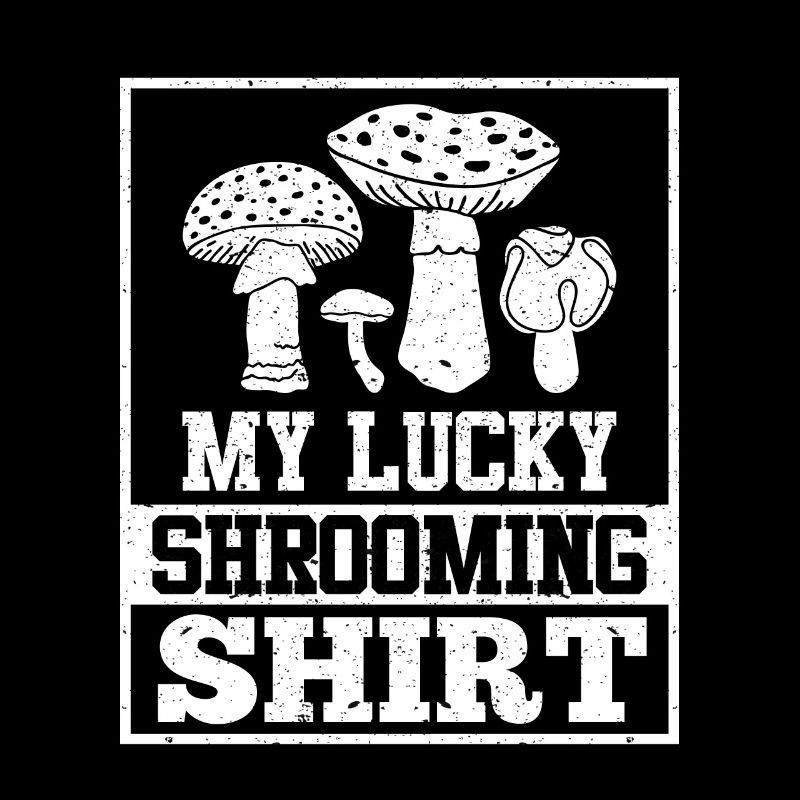 Cueilleur de champignons disant