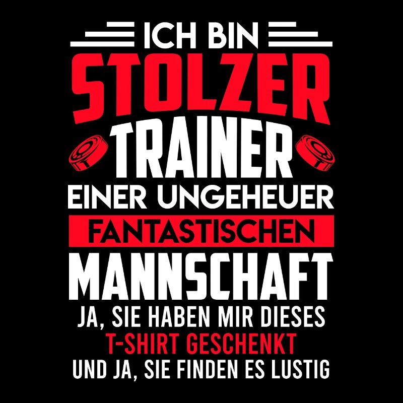 Mannschaft Trainer Eishockey Coach Trainer