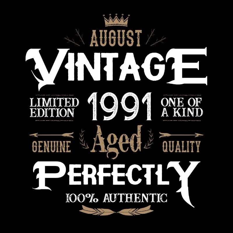 August 1991 geboren Legenden Geburtstag