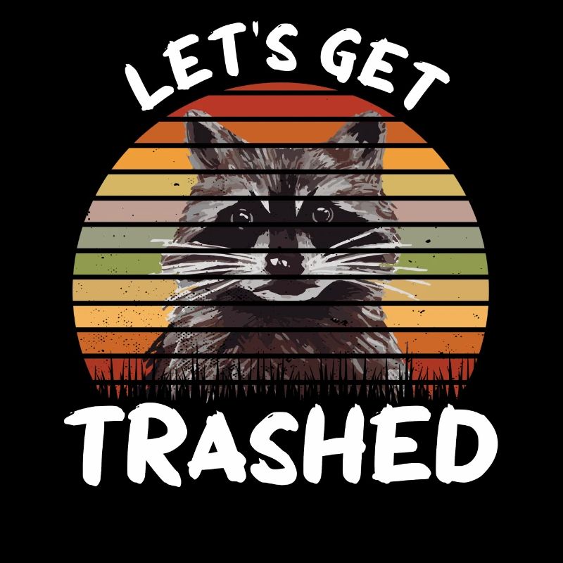Raccoon Let us Get Trashed