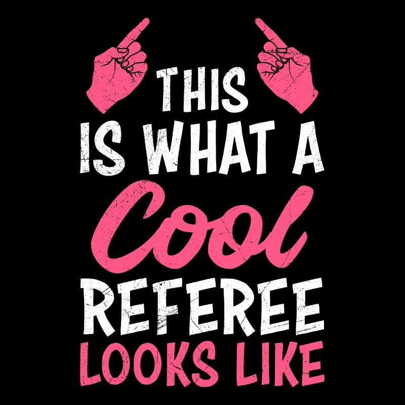 This is what a cool referee looks like