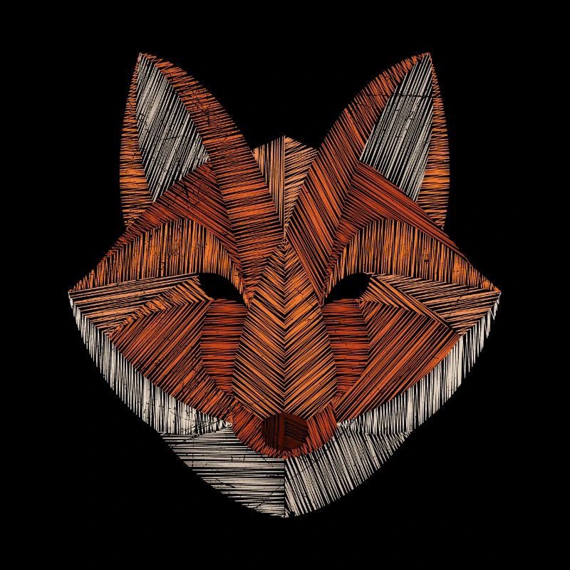 Fuchs Polygon Jäger Jagd