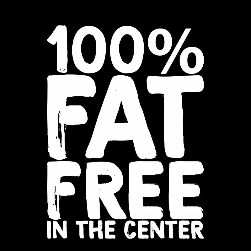 100% sans gras au centre
