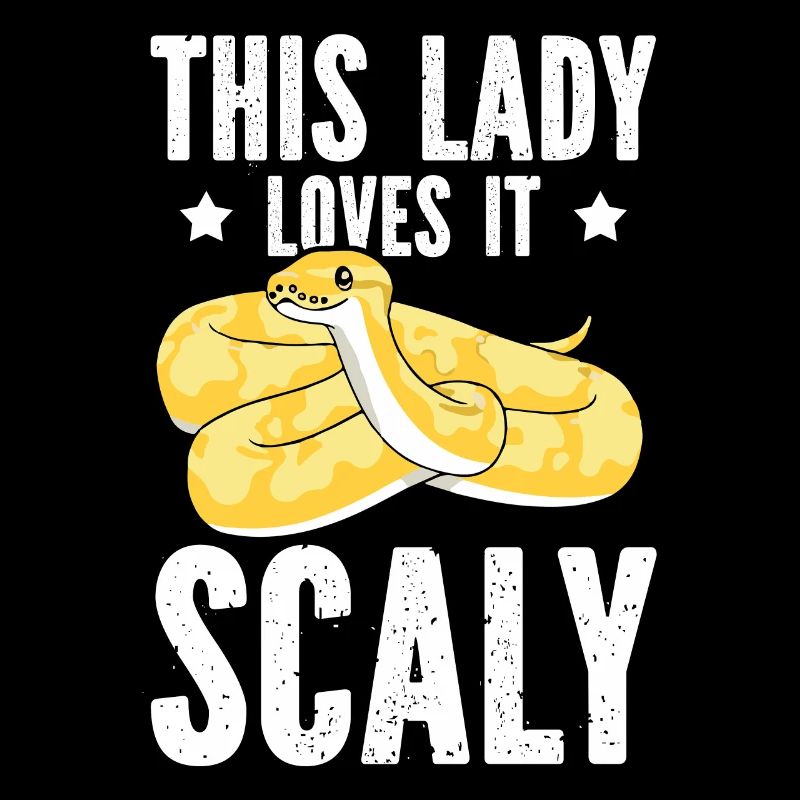 Damen Banana Ball Python Spruch