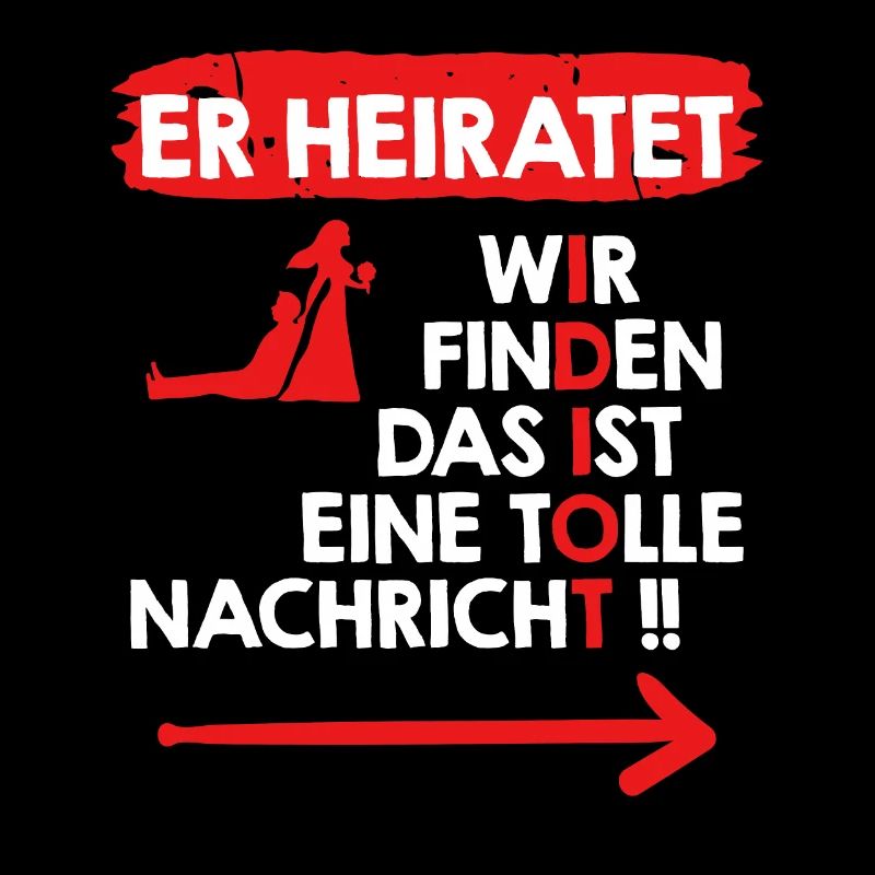 Der Idiot heiratet Bräutigam Junggesellenabschied