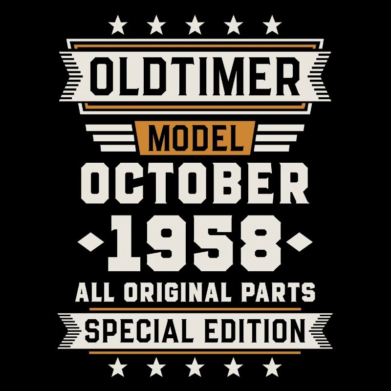 Oldtimer Octobre 1958 Cadeau d’anniversaire