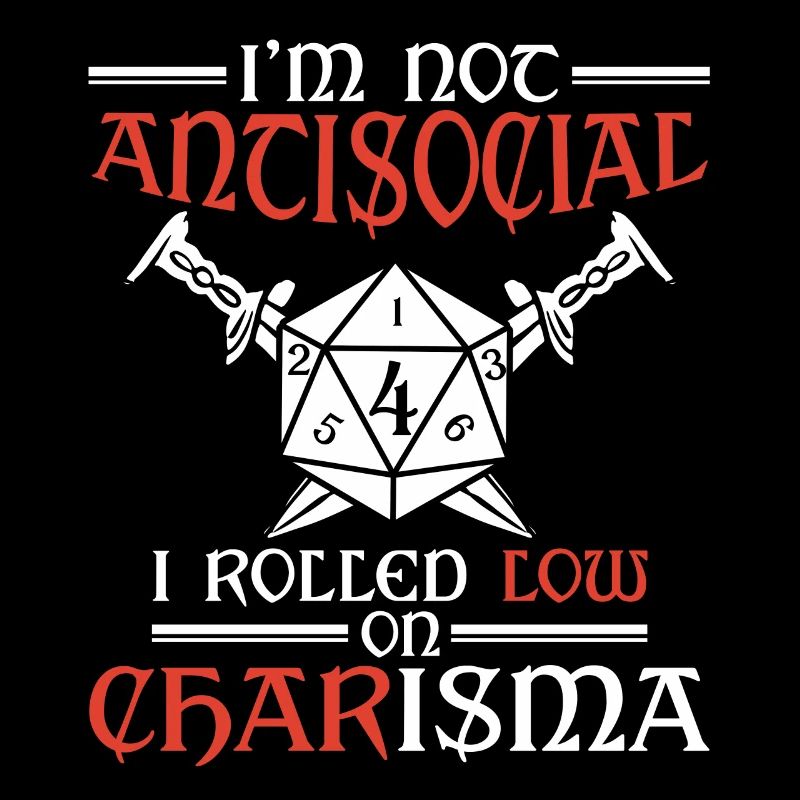 Pas antisocial, j’ai roulé avec un faible charisme