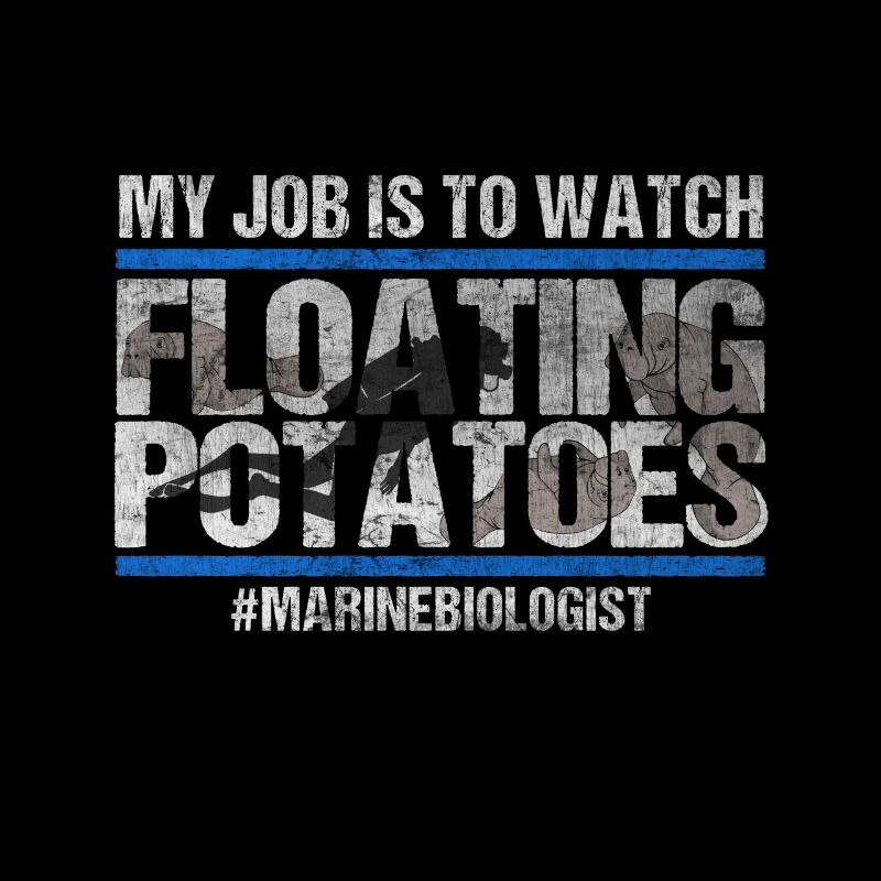 Manatee Manti floaty potatoes