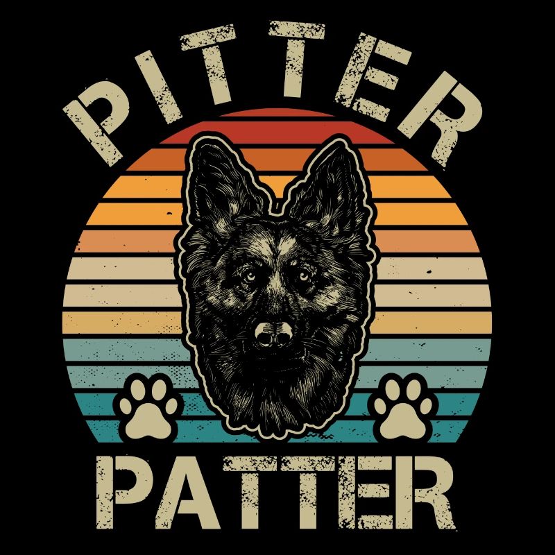 Pitter Pattern Berger Allemand Propriétaire