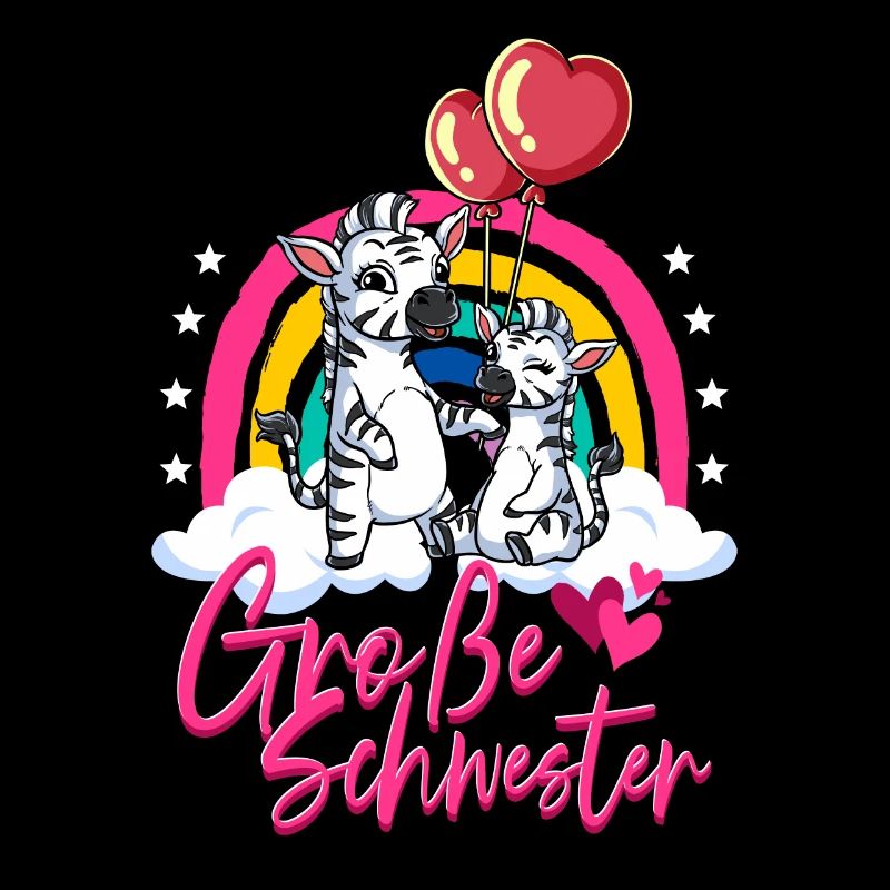 Große Schwester Zebra