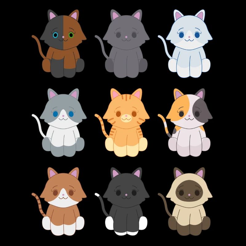 9 petits chatons