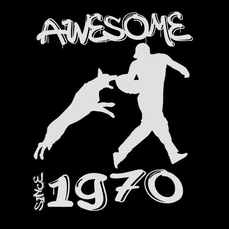 Awesome since 1970. Agility, Hundetraining