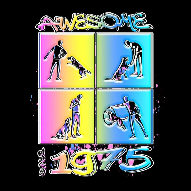 Awesome since 1975. Agility, Hundetraining
