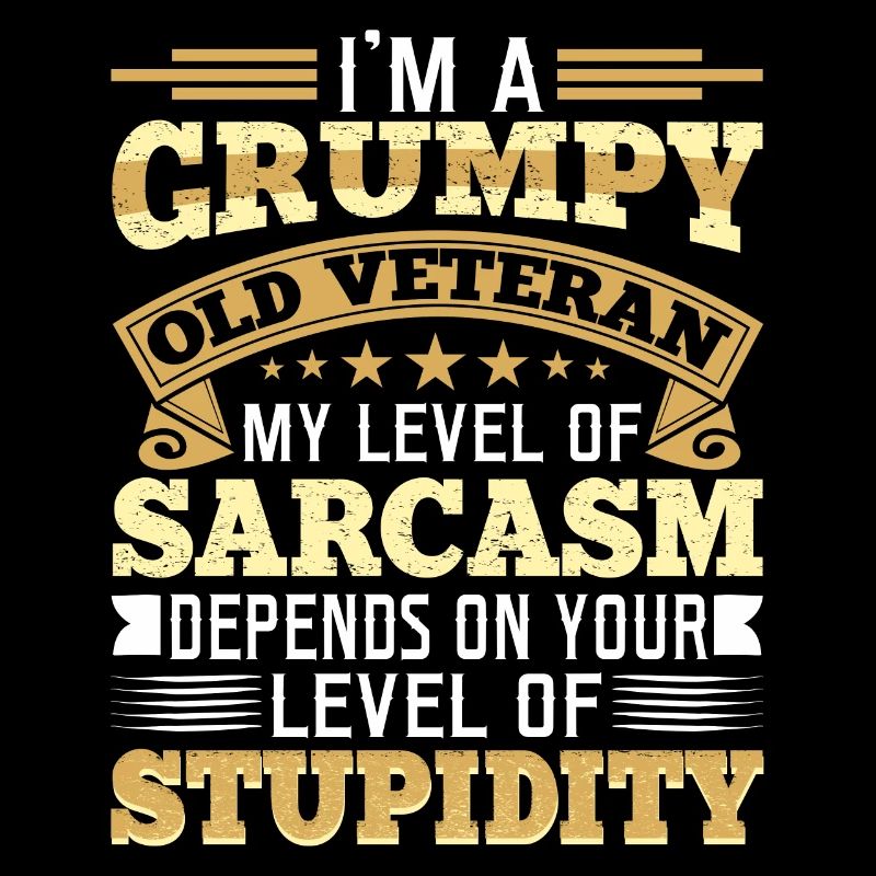 I'm a grumpy old veteran, my level