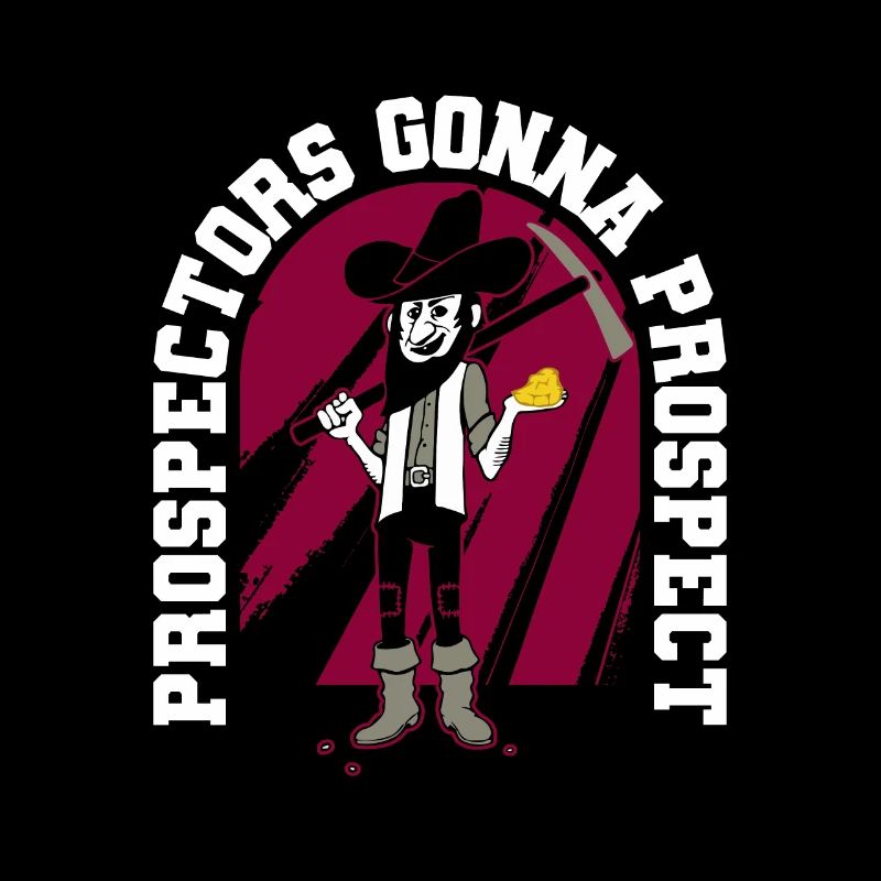 Prospectors Digging Treasure