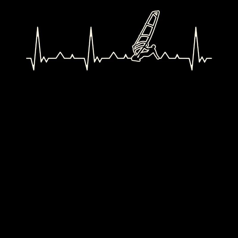 Surfer Windsurf. Corazón. Amor. Ekg. Legumbres.