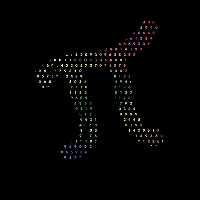 Chiffres de Pi dans les numéros de code source Pi Jour 3.14159