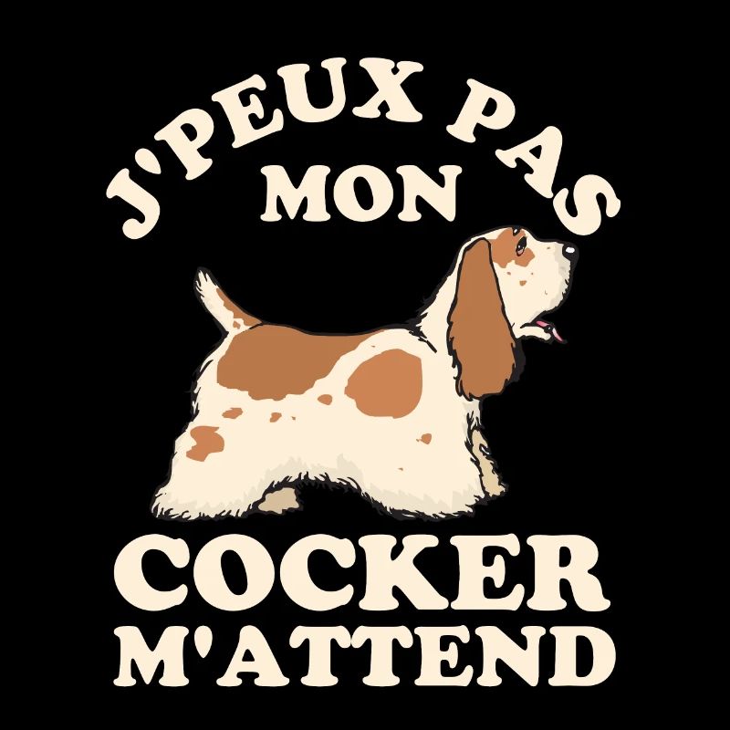 Chien de race cocker