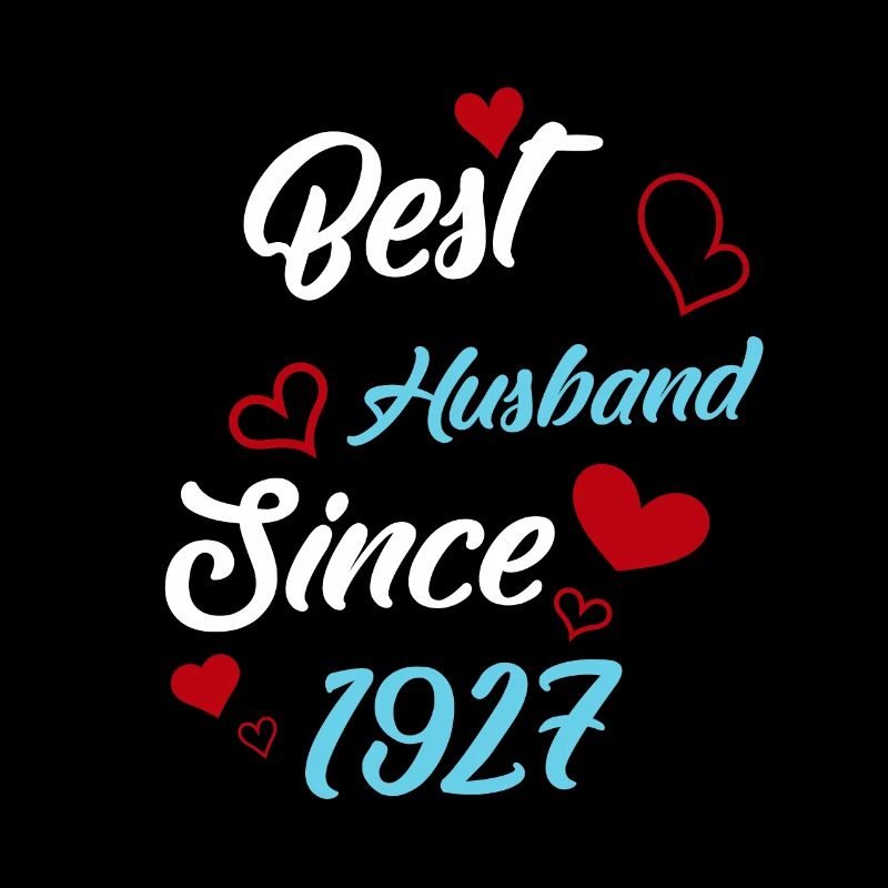 Bester Ehemann seit 1927 Hochzeit
