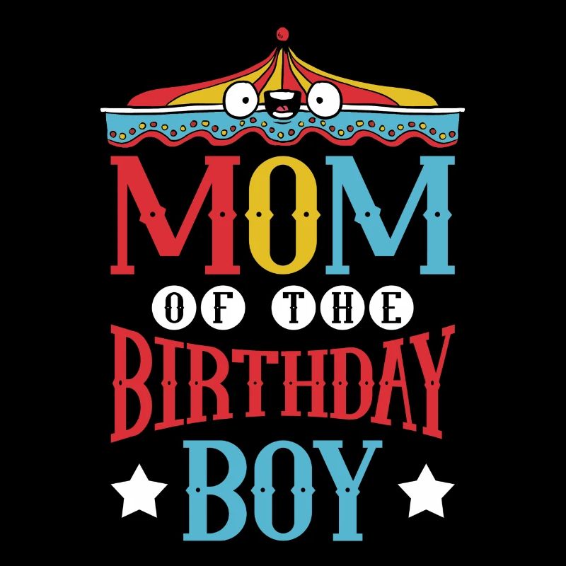 Karussell-geburtstagsfeier-mutter Des