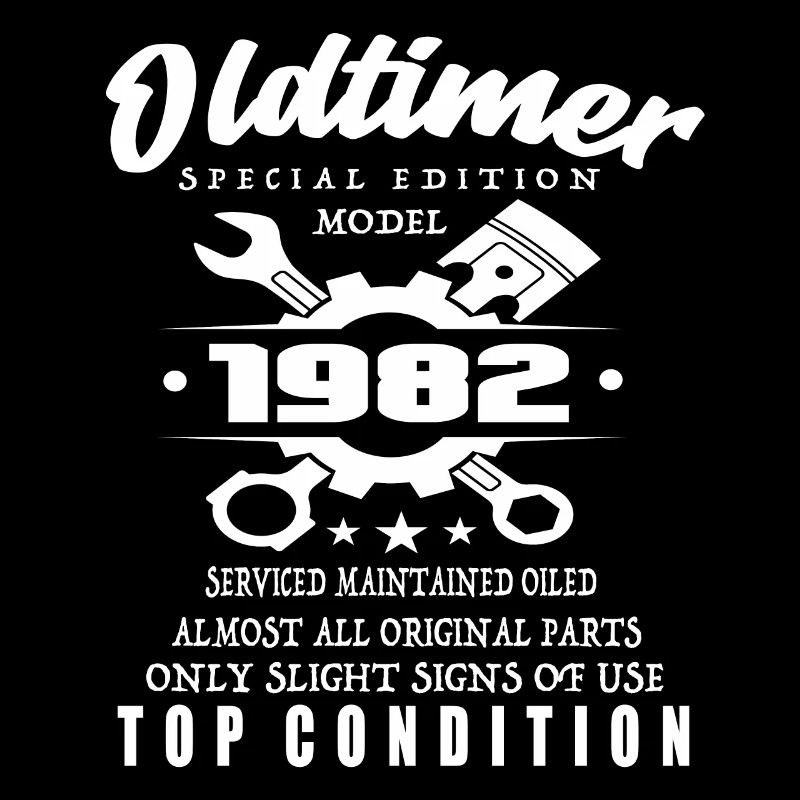 Oldtimer Special Edition Modell 1982 Geburtstag