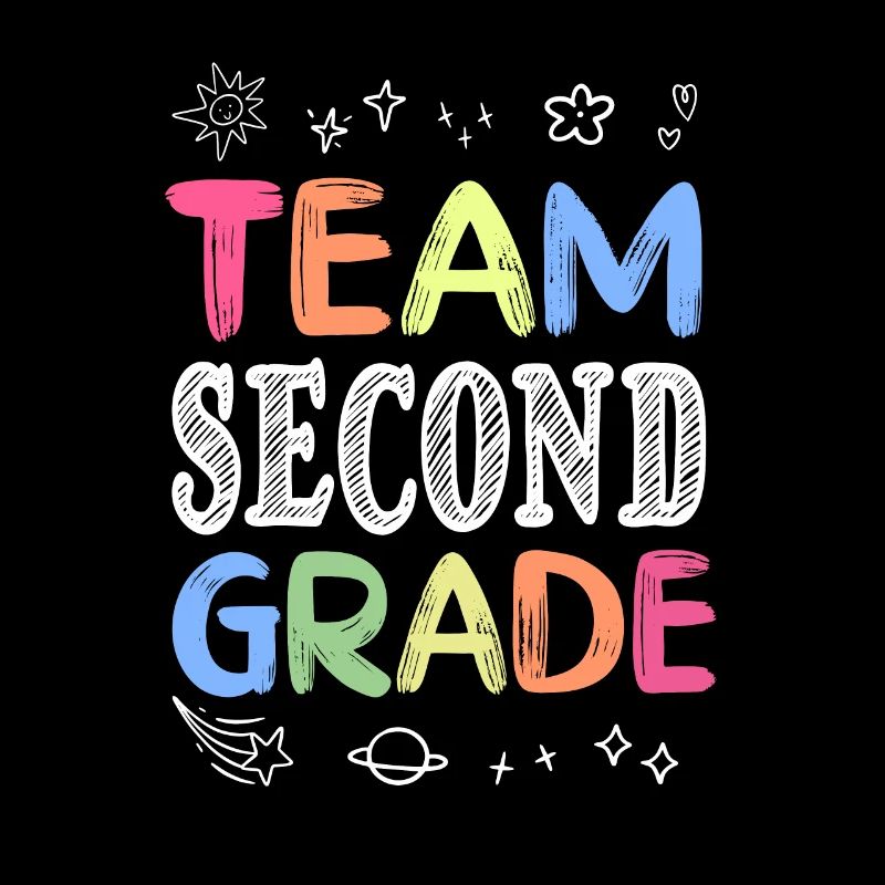 Team Second Grade Back to School Teaching Student