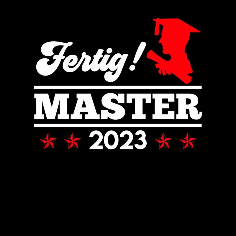 Ich bin fertig Studium 2023 Master Abschluss