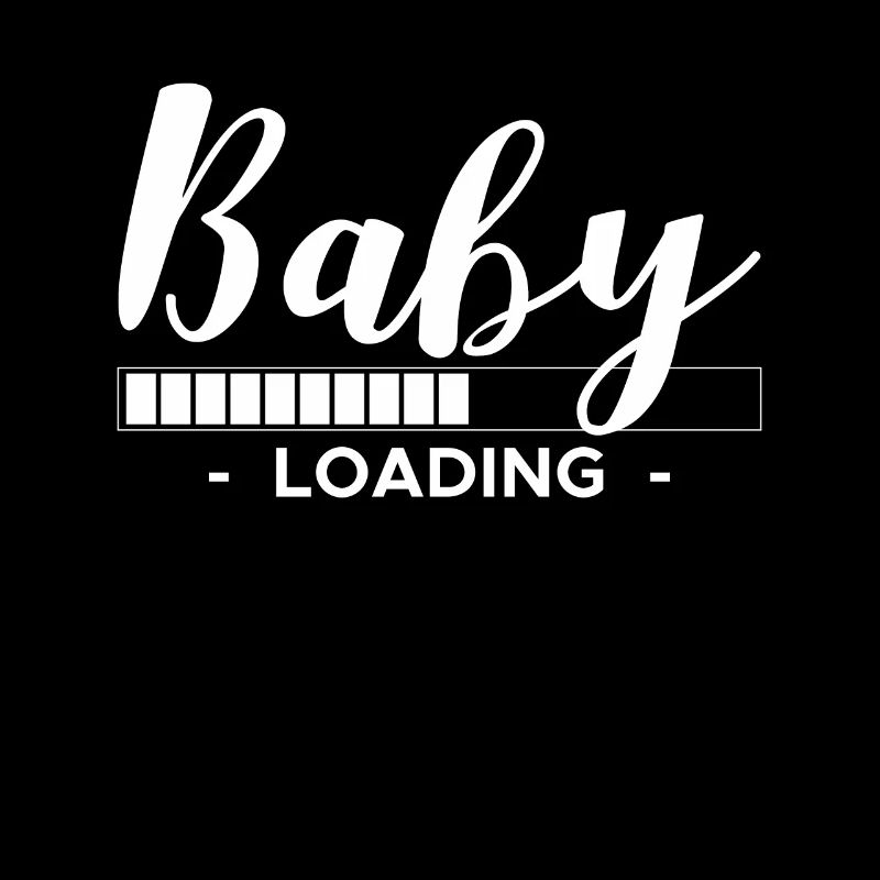 Baby Loading Geschenk Werdende Mutter
