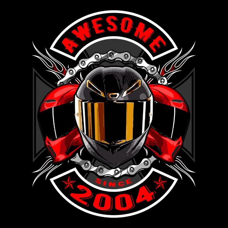 Awesome since 2004, Biker Geburtstag