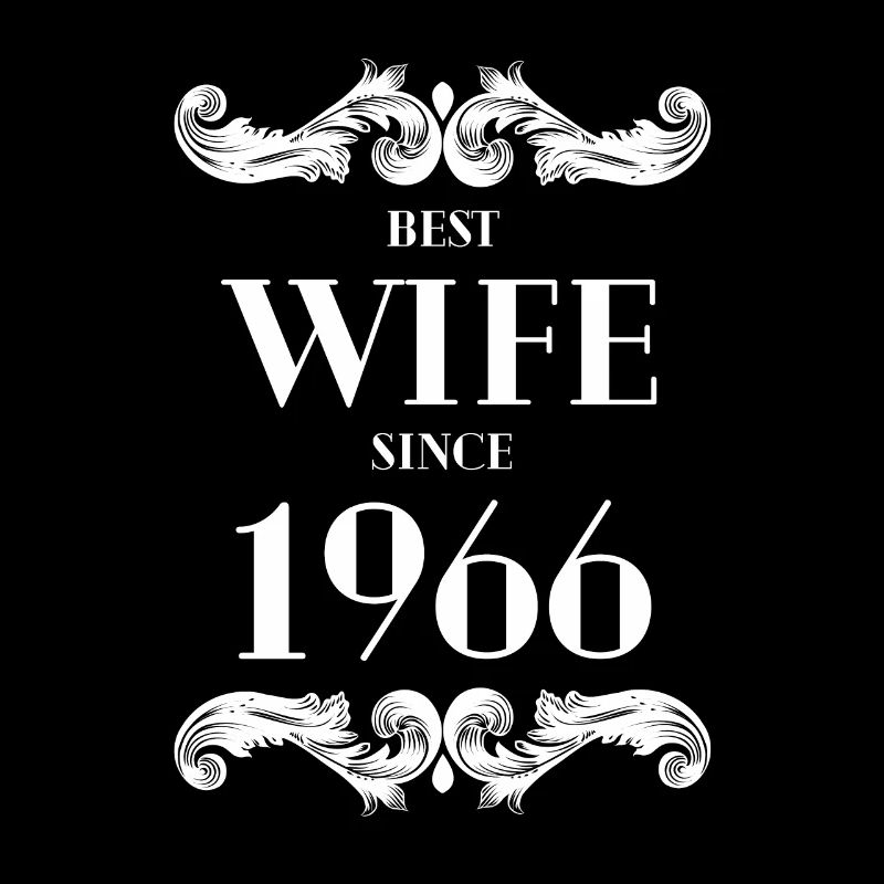 Beste Ehefrau seit 1966 Hochzeit