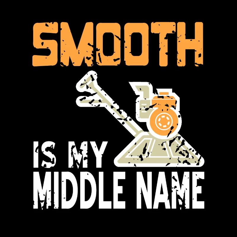 SMOOTH Is My Middle Name Retro Funny Mason Designs