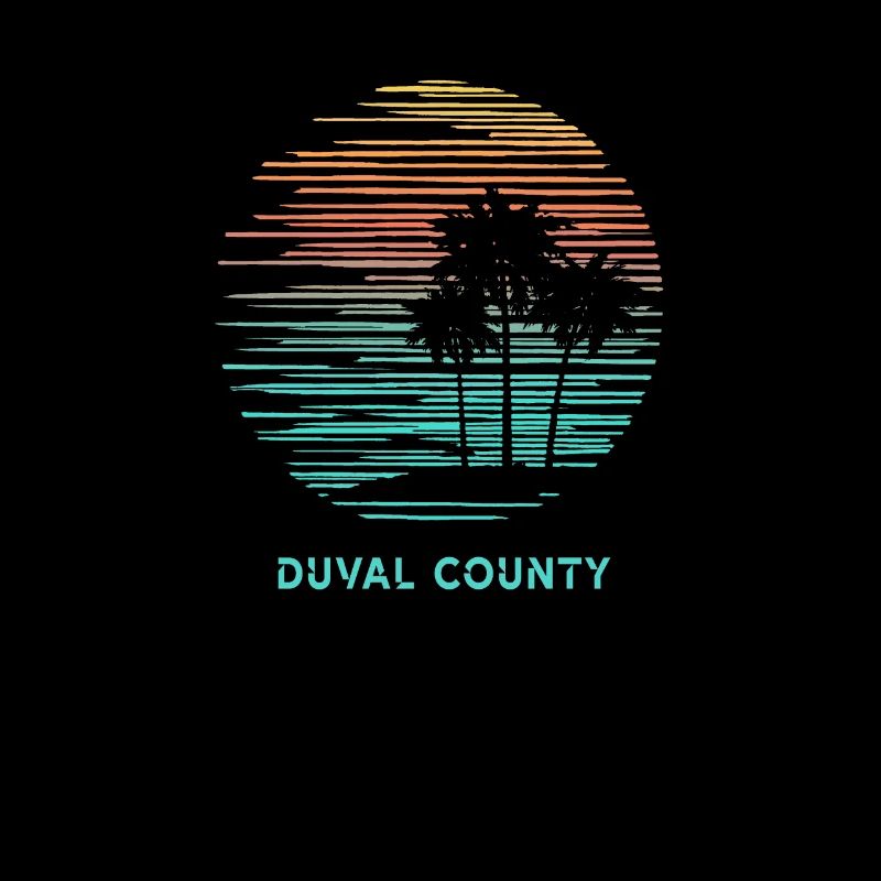 Vacances souvenirs cool du comté de Duval en Floride