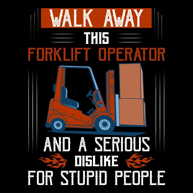 Walk Away This Forklift Operator Has Anger Issues