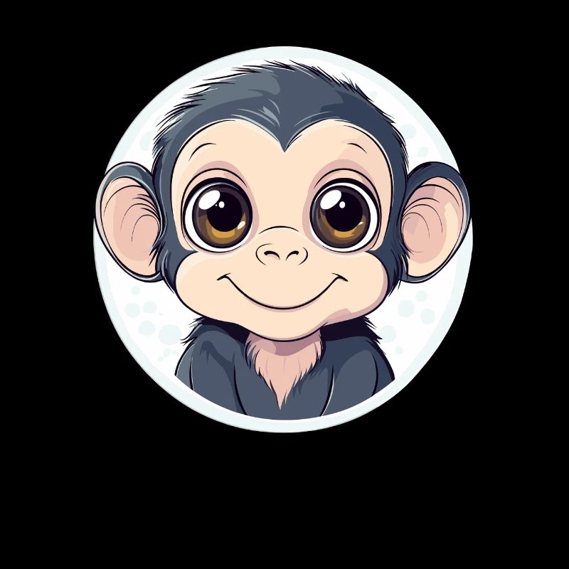 Drôle de bébé singe