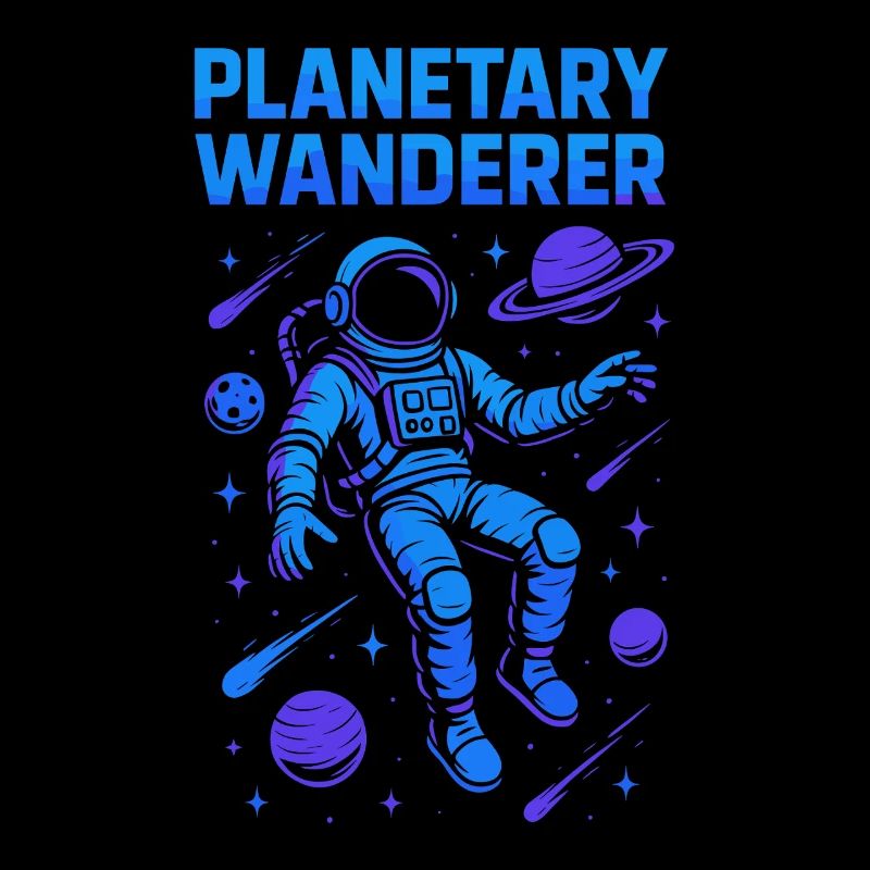 Space nerd design galaxy explorer cosmic