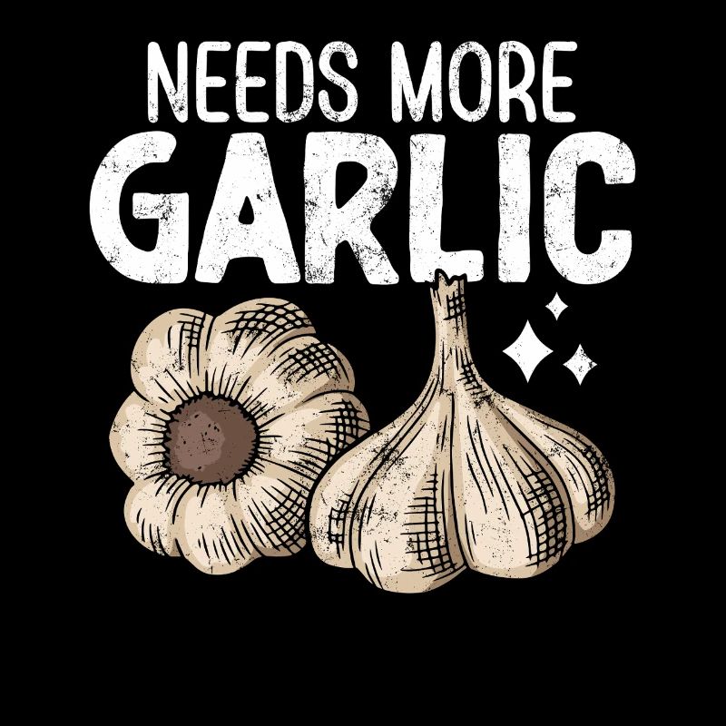 Needs More Garlic Funny Garlicologist Cooking