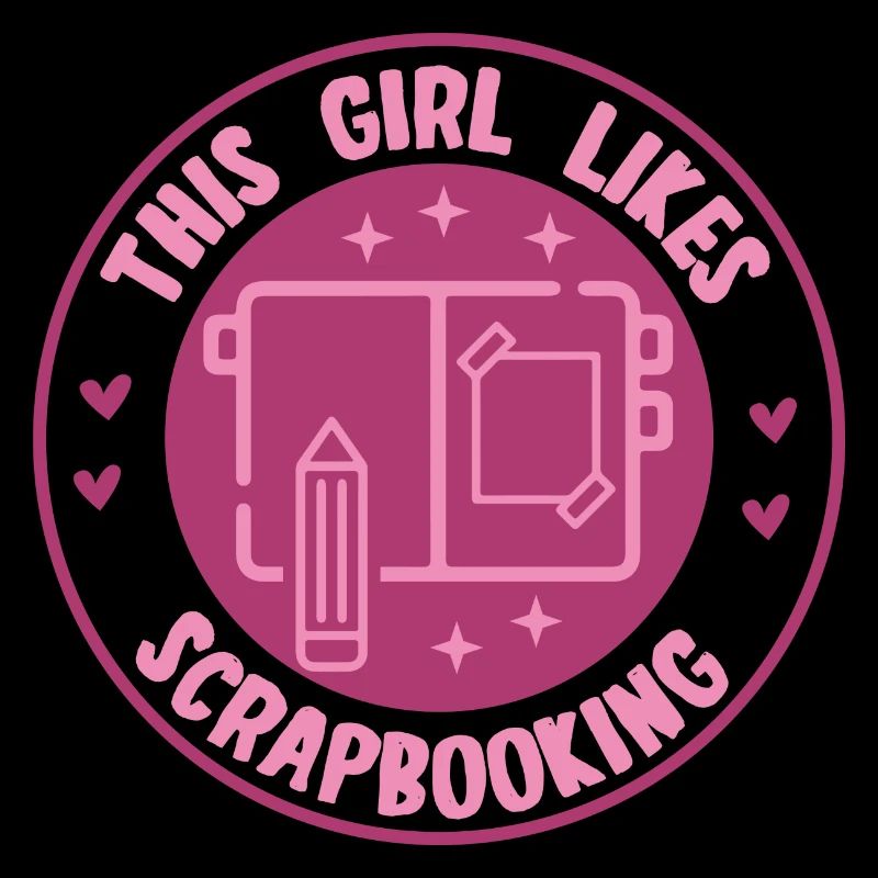 Mädchen mag Scrapbooking Hobby Crafter Designer